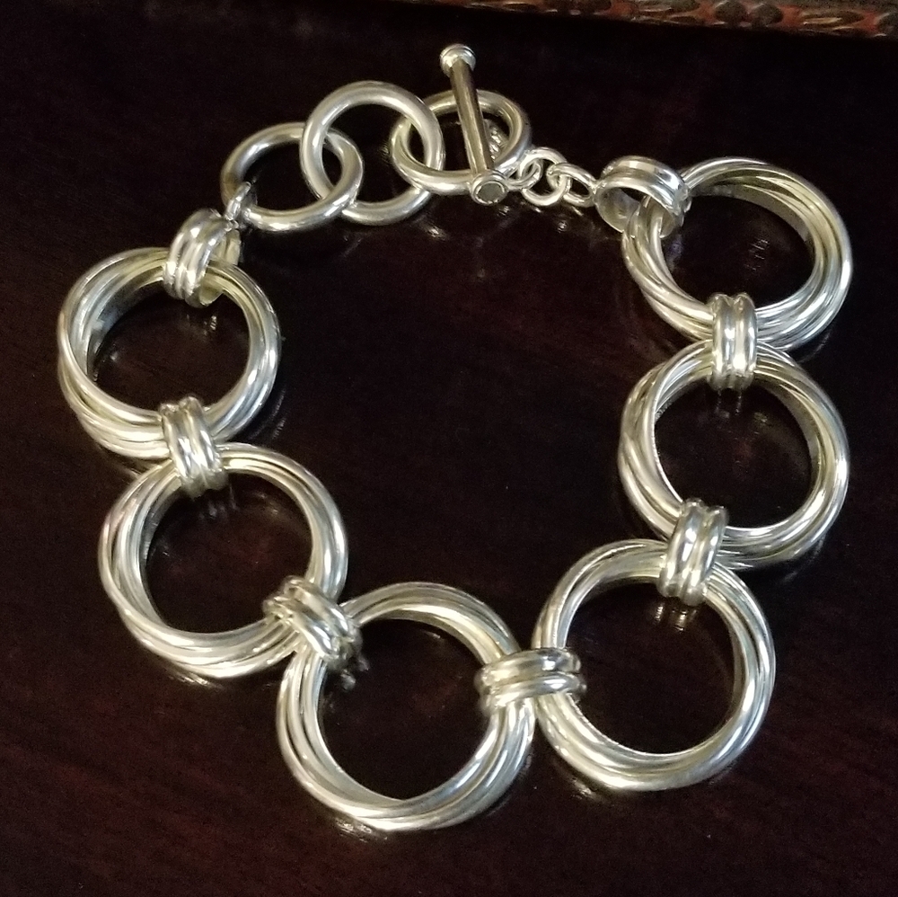 Silpada Sterling Silver Links Bracelet